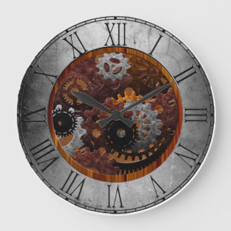 Grunge Steampunk Horloges et engrenages