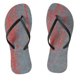Grunge-Stein Flip Flops