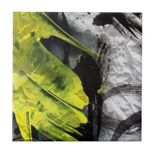 Grunge-Textur ausdrucksstarke Pinselstriche Fliese