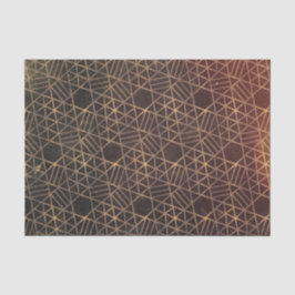 Grunge Textur Geometrie dekorative Weathered Brown Seidenpapier