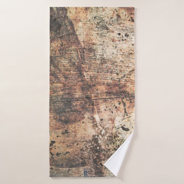 Grunge Textur Grunge Textur Wand Badehandtuch (Badehandtuch)