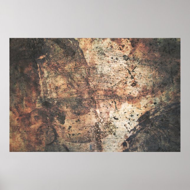 Grunge Textur Grunge Textur Wand Poster (Vorne)