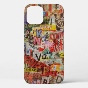 Grunge-Textur-Hintergrunddesign mit alten zerrisse Case-Mate iPhone Hülle