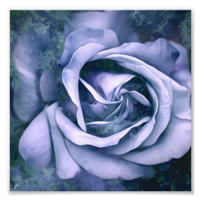 Grunge Texture Peint Rose Photo Imprimer (Devant)