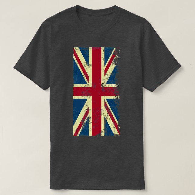Grunge Union Jack T-Shirt (Design vorne)