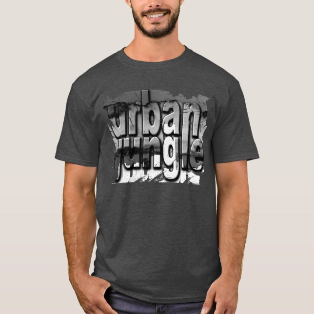 GRUNGE URBAN JUNGLE T-Shirt (Vorderseite)