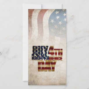 Grunge USA 4. Juli Unabhängigkeitserklärung Grafik