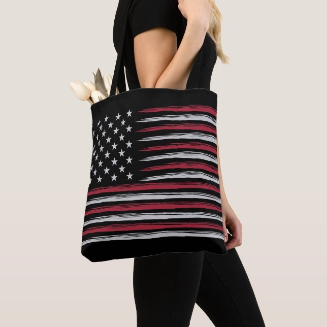 Grunge USA flag Tasche (Von Nahem)