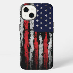 Grunge USA-Flagge iPhone Hülle