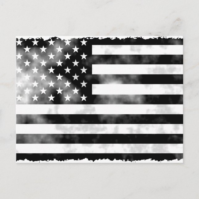 Grunge USA Postkarte (Vorderseite)