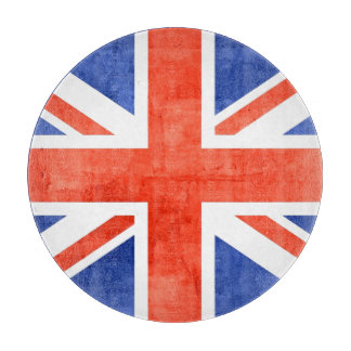 Grunge Vereinigtes Königreich Flagge Schneidebrett