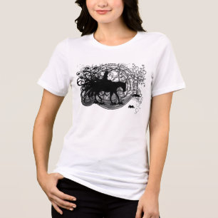 Grunged CowGilr - Tri-Blend Shirt