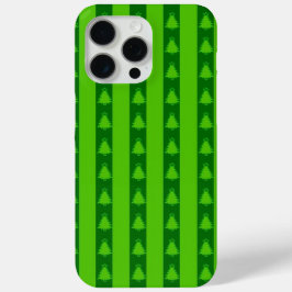 Grüngestricktes Weihnachtsbaummuster Case-Mate iPhone Hülle
