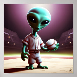 Grunglok Thunderschlag Print Poster