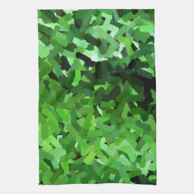 Grüngras #0448 geschirrtuch (Vertikal)