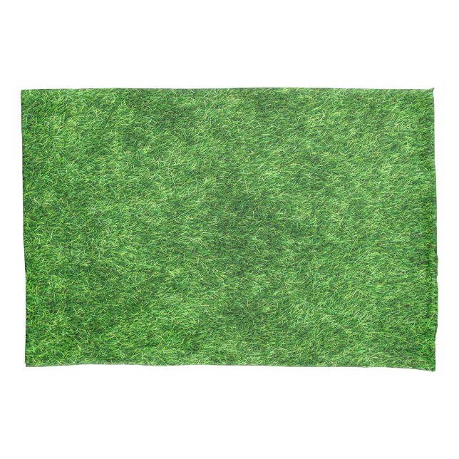 Grüngras Kissenbezug (Vorderseite)