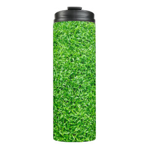 Grüngras Thermosbecher