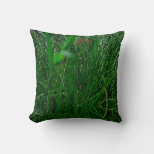 Grüngras Verlasse Natur Kissen