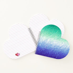 Grungy Abstract MLM Männer die Männer lieben Pride Notizbuch
