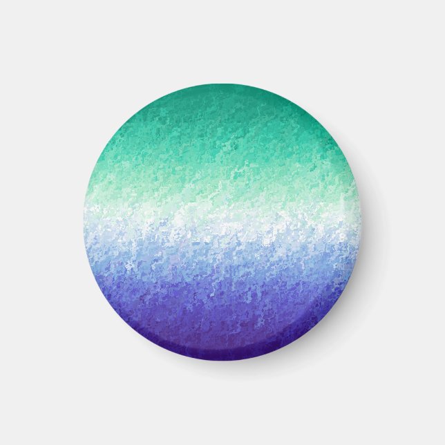 Grungy Abstrakt MLM Men Love Men Pride Flag Magnet (Vorne)