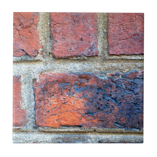 Grungy Backstein-Wand Fliese (Vorderseite)