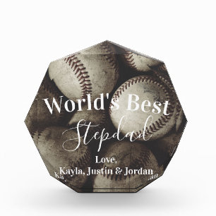 Grungy Baseballs, le meilleur bloc photo Stepdad d