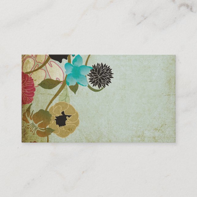 Grungy Business Card Visitenkarte (Vorderseite)