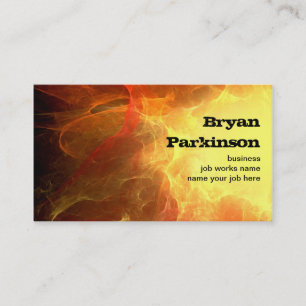 grungy Feuer-Visitenkarte Visitenkarte