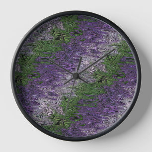 Grungy Groovy Funky Trippy Genderqueer Stolz Uhr