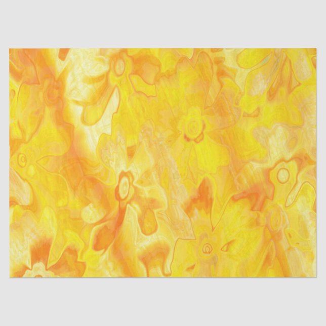 grungy-lackiert-Florals-8- Gewebepapier Seidenpapier (Vorderseite)