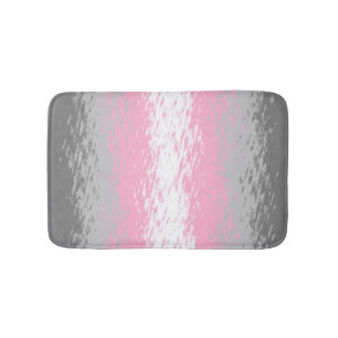 Grungy Noisy Grainy Abstrakte Demigirl-Stolz-Flagg Badematte