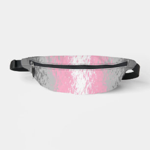 Grungy Noisy Grainy Abstrakte Demigirl-Stolz-Flagg Bauchtasche