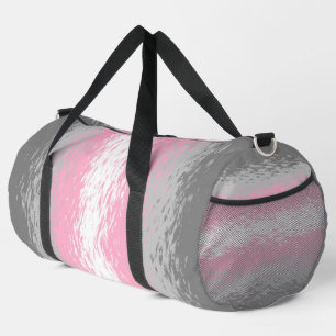 Grungy Noisy Grainy Abstrakte Demigirl-Stolz-Flagg Duffle Bag
