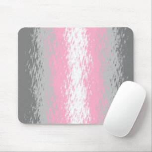 Grungy Noisy Grainy Abstrakte Demigirl-Stolz-Flagg Mousepad