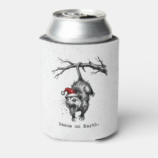 Grungy Opossum Silent Scream Peace on Earth Dosenkühler