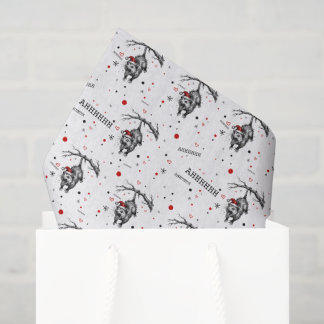 Grungy Opossum Silent Scream Peace on Earth Seidenpapier