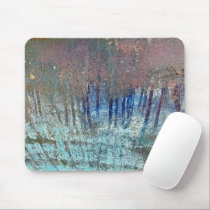 Grungy Paint Streak Abstrakt Mousepad