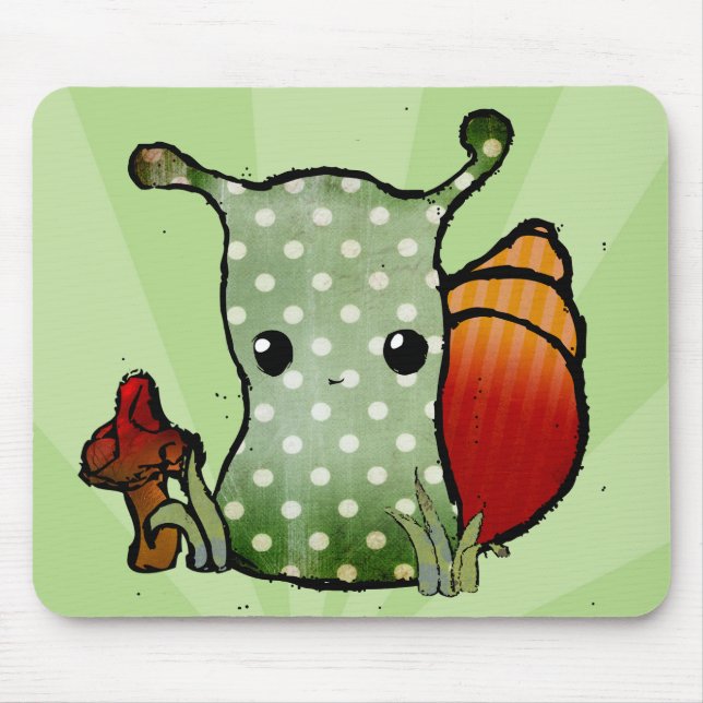 Grungy Snail Mousepad (Vorne)