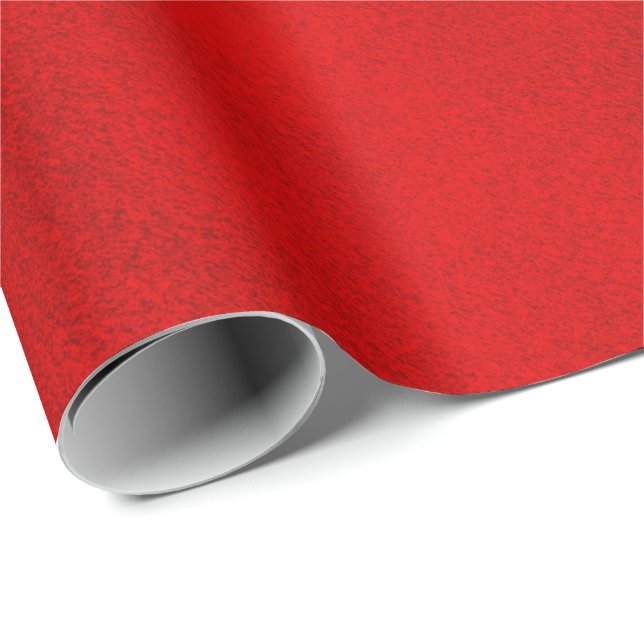 Grungy Styling Rot Geschenkpapier (Rolleneckpunkt)