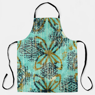 Grungy Tribal: Ethnisches Teppichmotiv Schürze