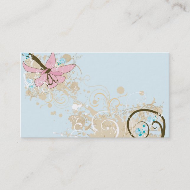 Grungy Visitenkarte (Vorderseite)