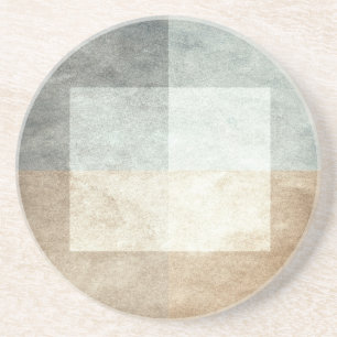 grungy wasserfarbenartiges Grafik-Abstrakt Untersetzer