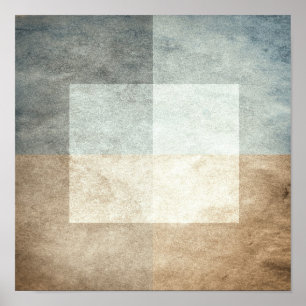 grungy wasserfarbige Grafik abstrakt Poster