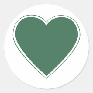 Grünherz Patch JG54 Runder Aufkleber