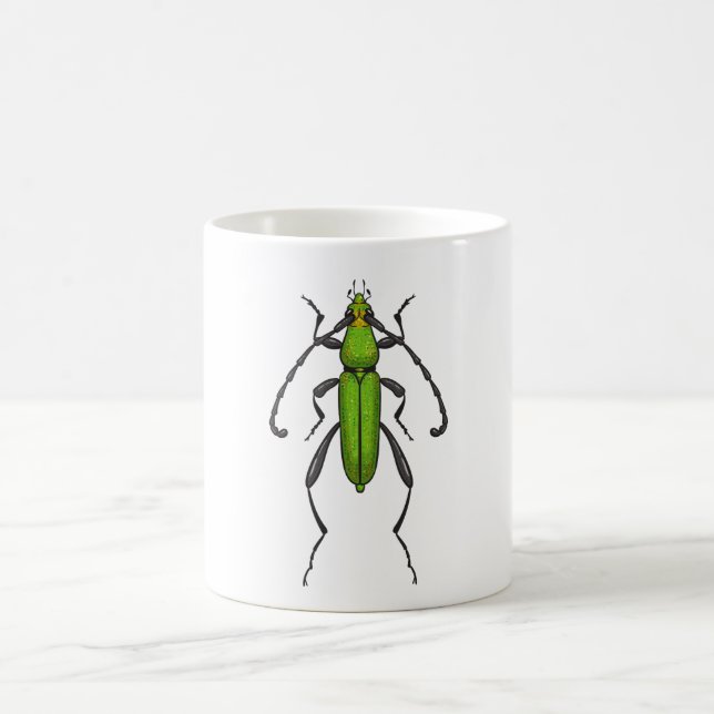 Grünkäfer Kaffeetasse (Mittel)