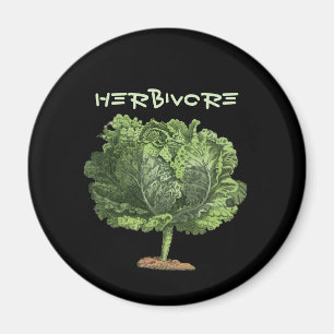 Grünkohl Vegetarier Veganer Magnet