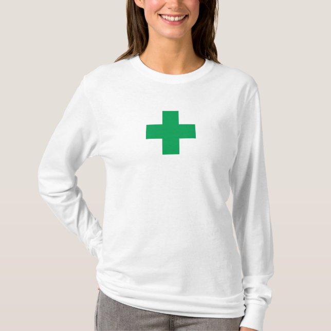 Grünkreuz T-Shirt (Vorderseite)