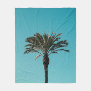 Grünpalme Fleecedecke