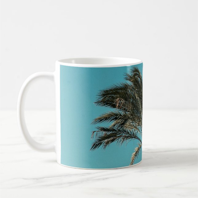 Grünpalme Kaffeetasse (Links)