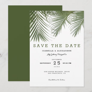 Grünpalmen Einladung